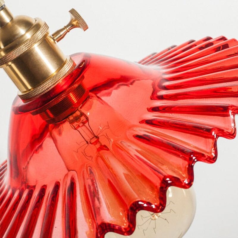Marwood Geflochtene Glas-Pendelleuchte | Lersk