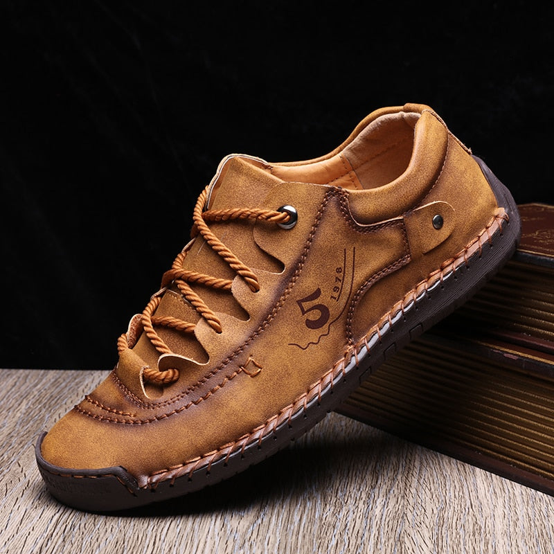 Orthopedic Leather Shoes For Men For Everyday Use And Travel Comfort All Day Wear | Lersk