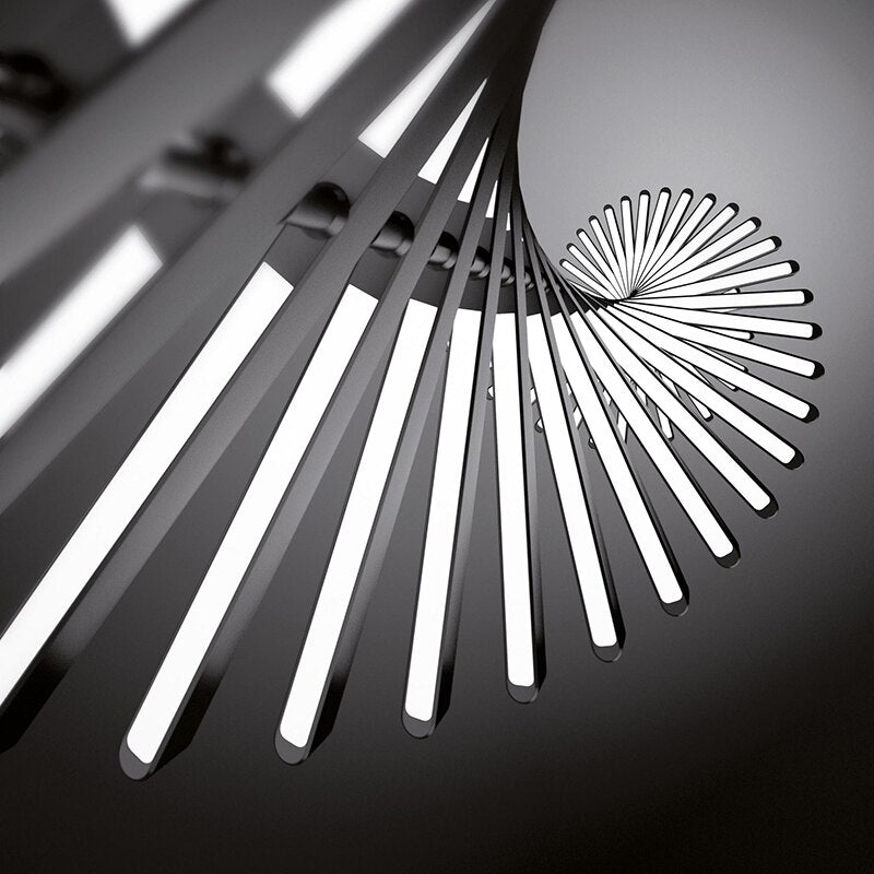 Rhythm Chandelier Rotating LED Rods for Modern Homes | Lersk