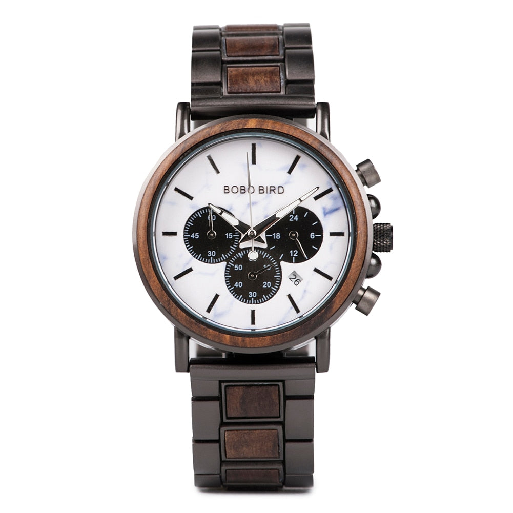 TimberLuxe Wooden Watch 3ATM Water-Resistant Gift Box | Lersk