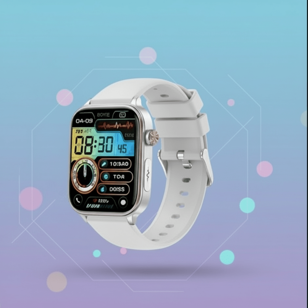 Health Monitoring Smartwatch With SOS Function And Blood Sugar Tracking | Lersk