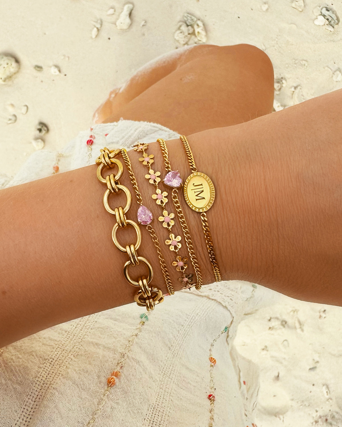 Birthstone Heart Bracelet For Her Meaningful Gift Jewelry | Lersk