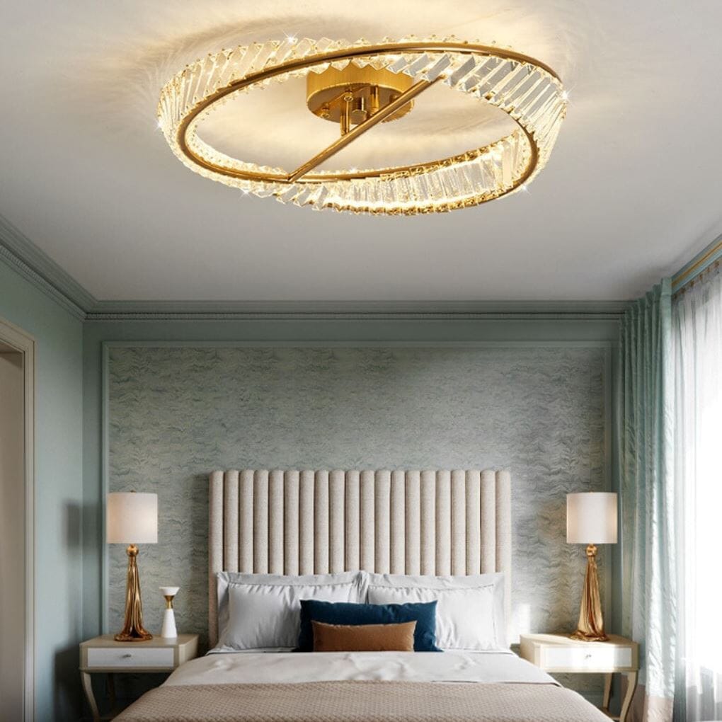LumaNova Elegant Dimmable K9 Crystal Dining Room Chandelier | Lersk