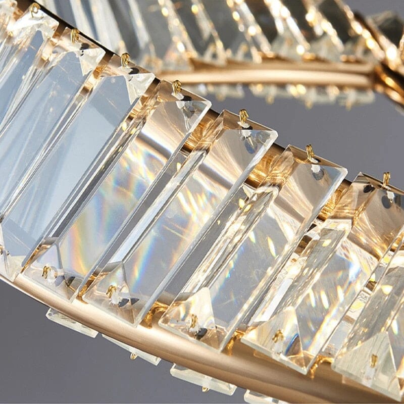 LumaNova Elegant Dimmable K9 Crystal Dining Room Chandelier | Lersk