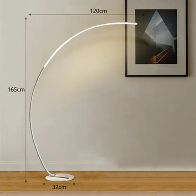 Lunara Arc LED-gulvlampe | Lersk