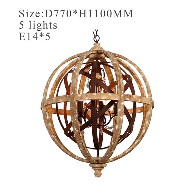 Heirloom Wooden Chandelier | Lersk