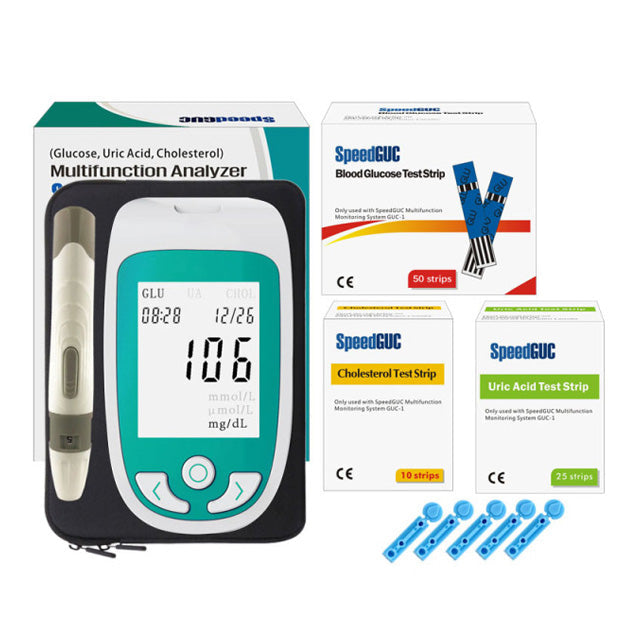 Moniteur de santé AstraGuard : Cholestérol, Glucose et Acide Urique | Lersk