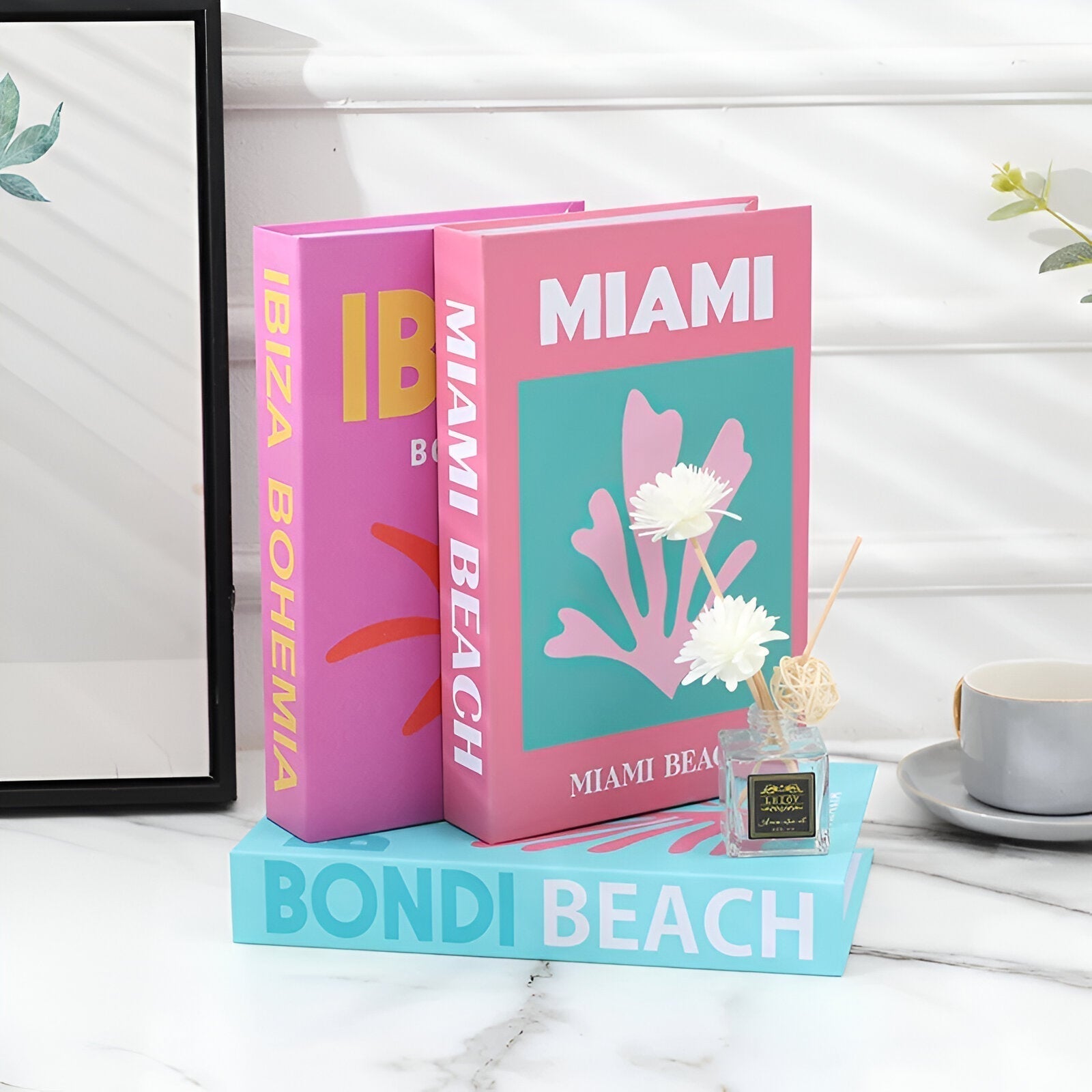 ChicFaux Decorative Books for Coffee Tables and Decoration, Stylish Coffee Table Books for Home Display | Lersk
