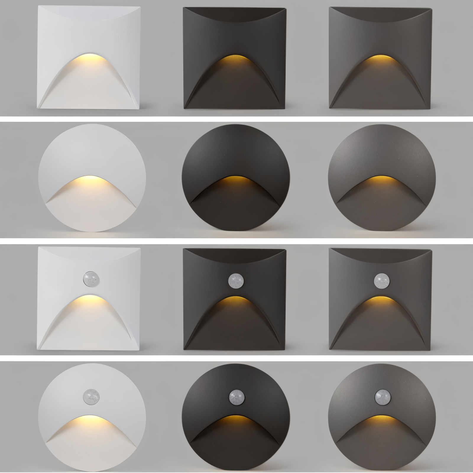 LuminiPath Waterproof IP65 Wall Light For Indoor And Outdoor Use With Motion Sensor LED | Lersk