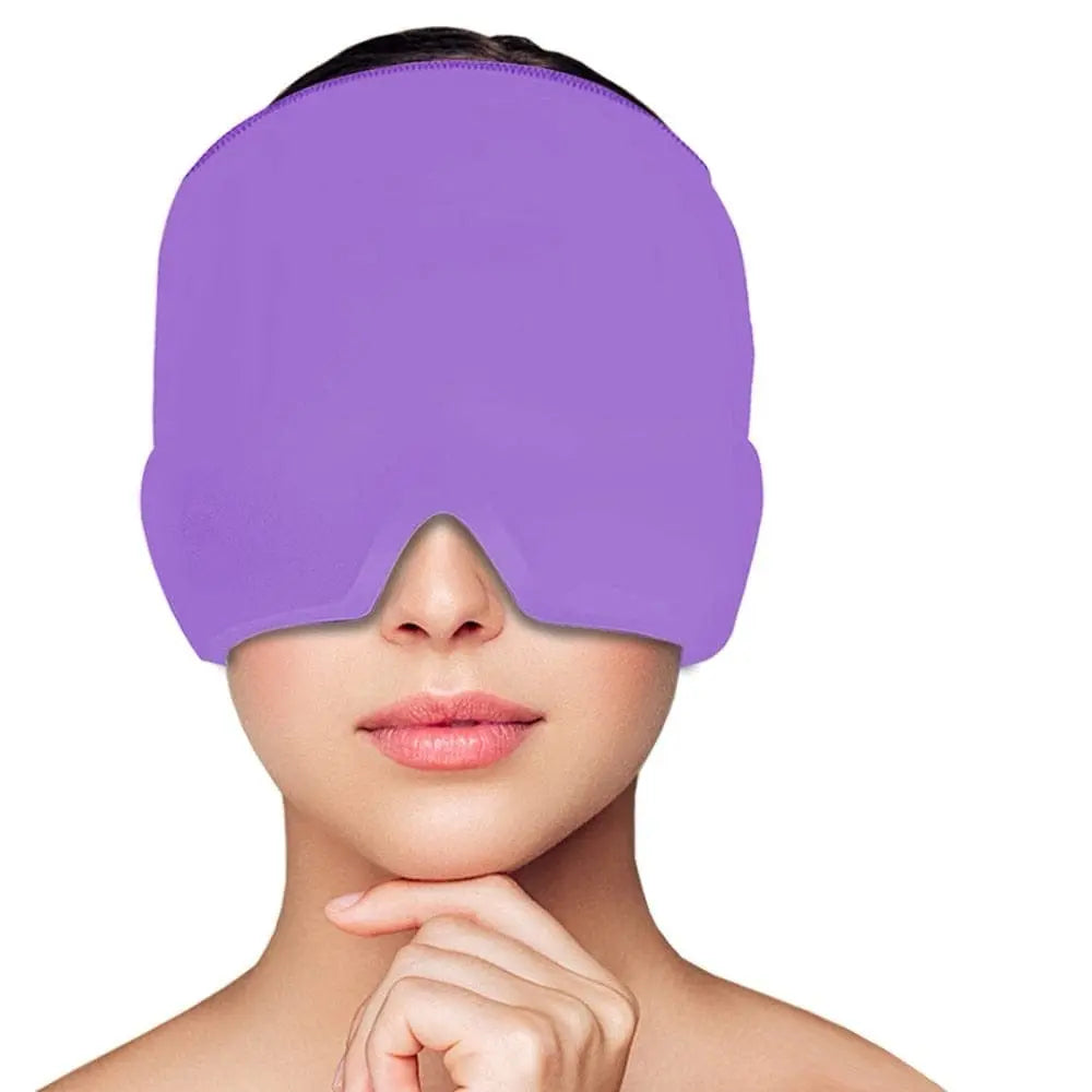 360° Cooling Gel Relief Cap for Headaches, Tension & Migraine Comfort | Lersk