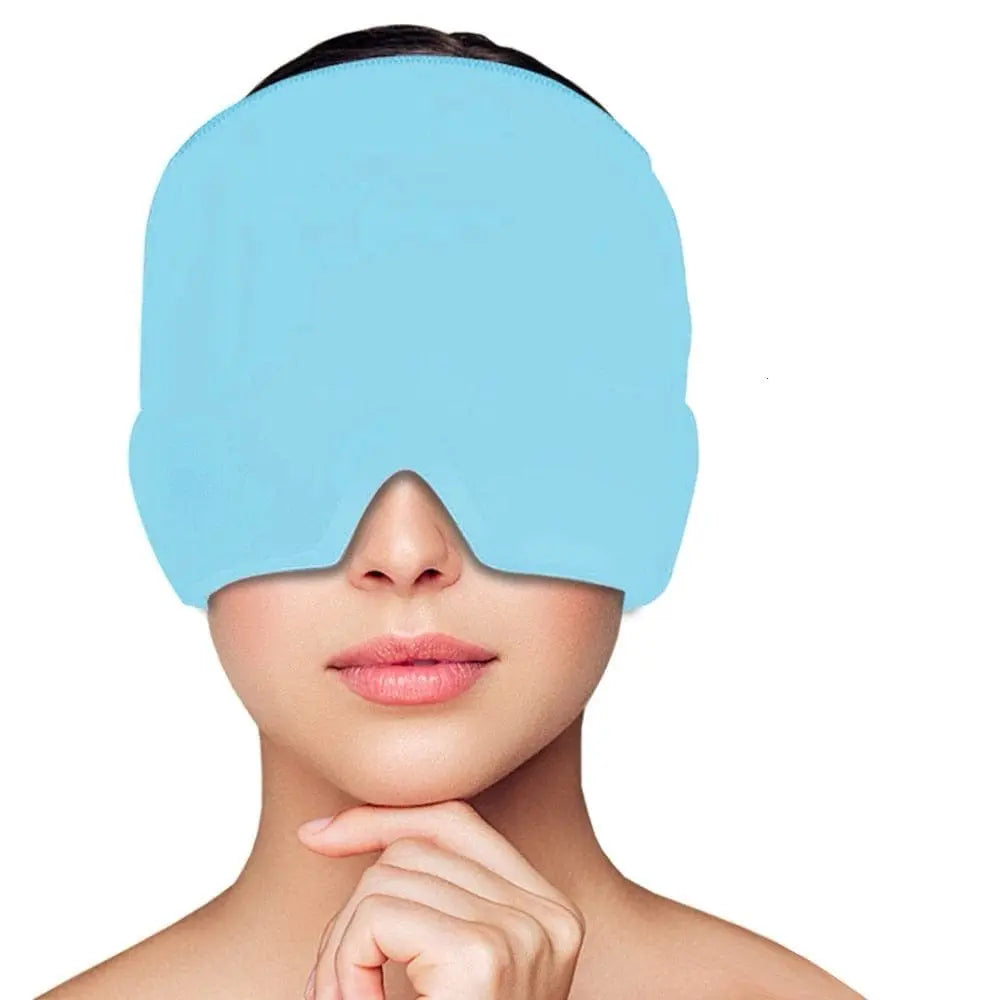 360° Cooling Gel Relief Cap for Headaches, Tension & Migraine Comfort | Lersk