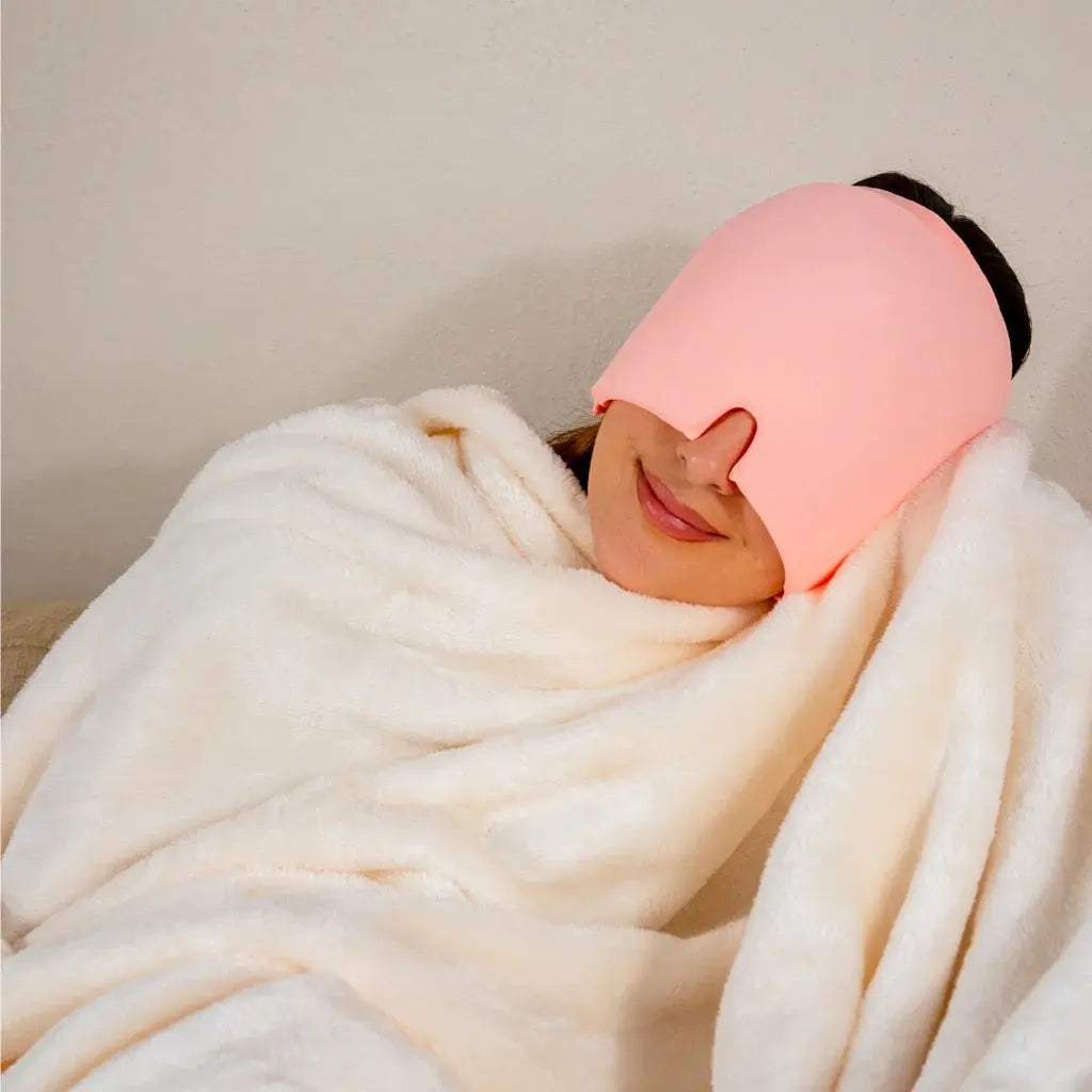 360° Cooling Gel Relief Cap for Headaches, Tension & Migraine Comfort | Lersk