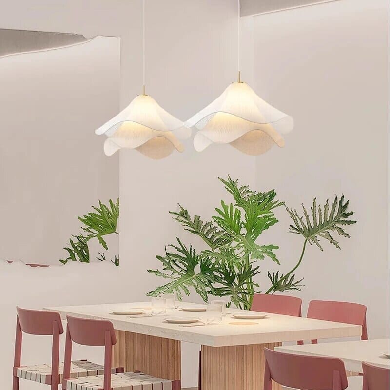 Fleurine French-Style Fabric Floral Chandelier | Lersk