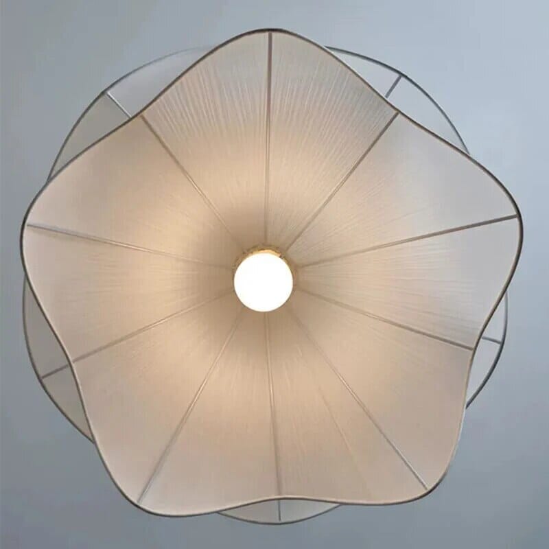 Fleurine French-Style Fabric Floral Chandelier | Lersk