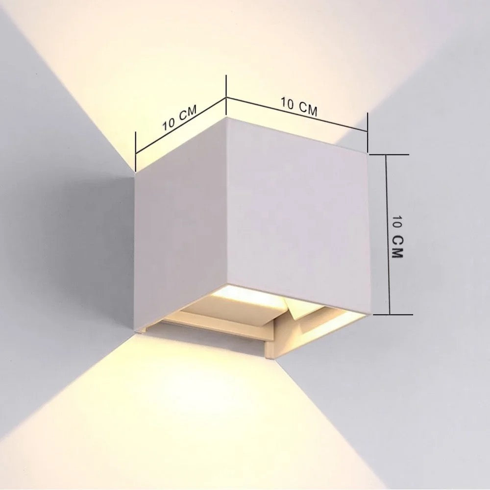 CubeLamp nástěnná lampa s pohybovým senzorem bezdotyková pro rušné domácnosti | Lersk