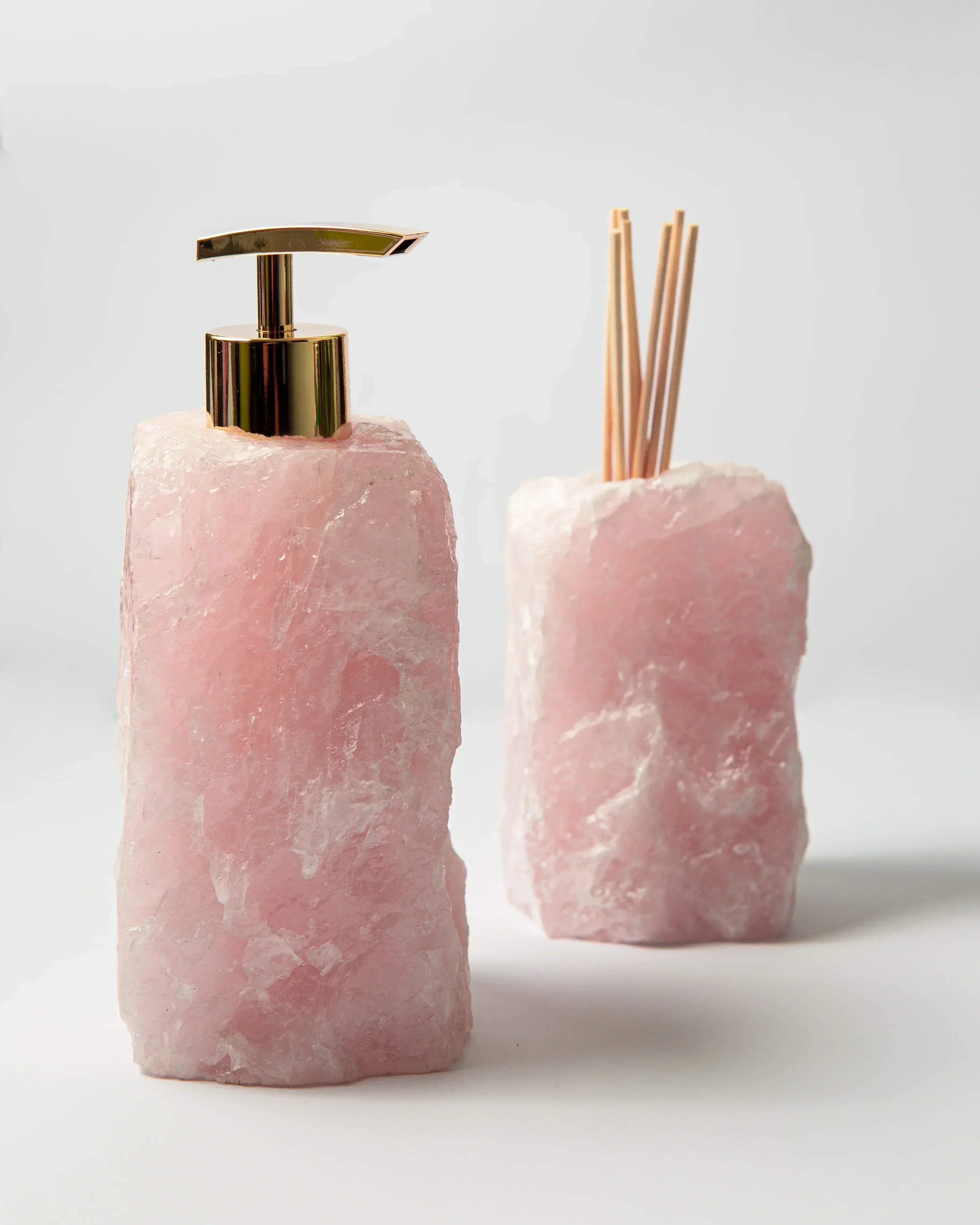 Lunara Crystal Soap Dispenser for Elegant Countertop Decor | Lersk