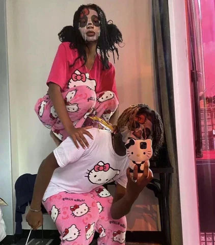 Hello Kitty Pajamas Ultra Soft Comfort For Girls Viral | Lersk