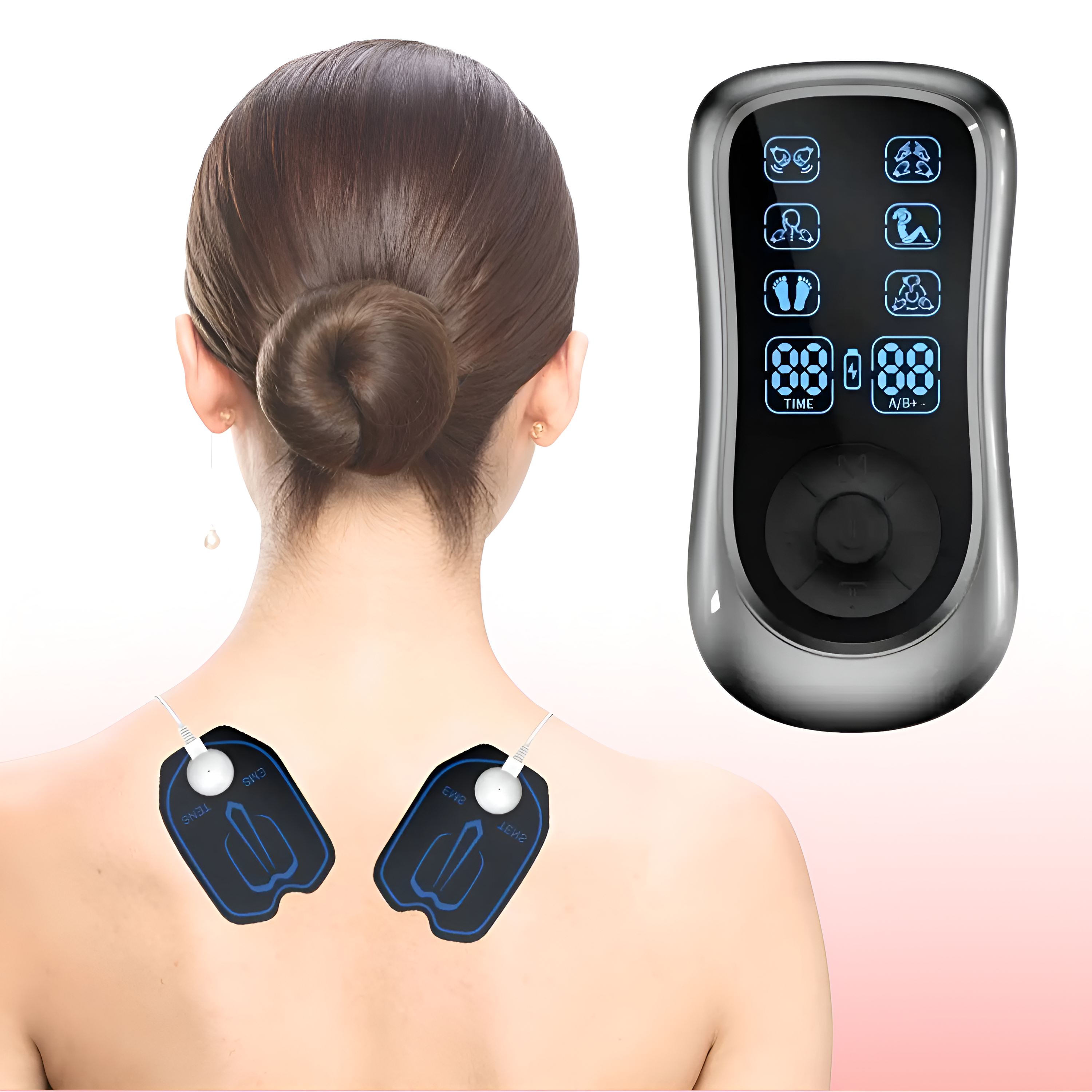 PulseNova EMS- und TENS-All-in-One tragbares Gerät zur Schmerzlinderung und Muskeltherapie | Lersk