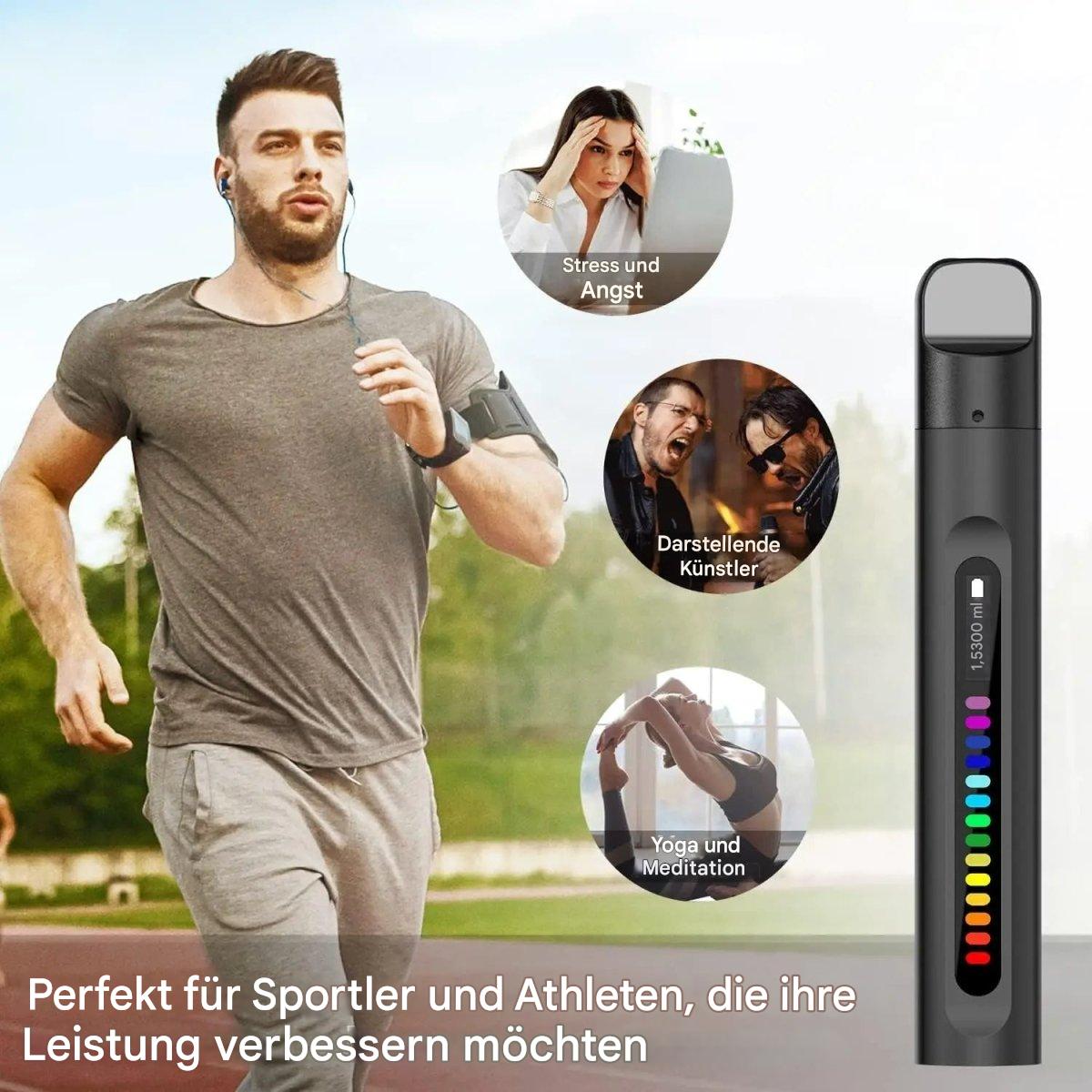Breathboost Intelligenter Atemtrainer für Sportler zur Stärkung der Atemmuskulatur | Lersk