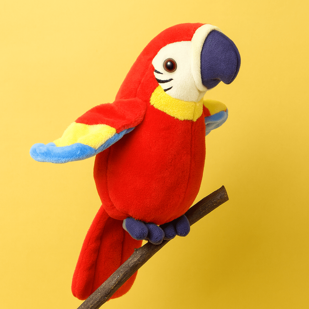 Interactive Talking Parrot Plush Toy For Kids Language Skills | Lersk