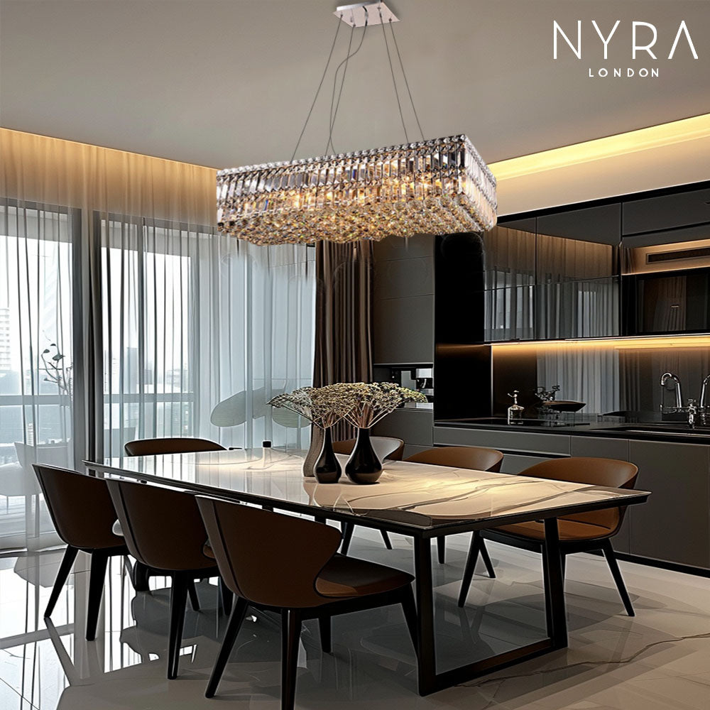 ジェードクリスタルのシャンデリア | Lersk