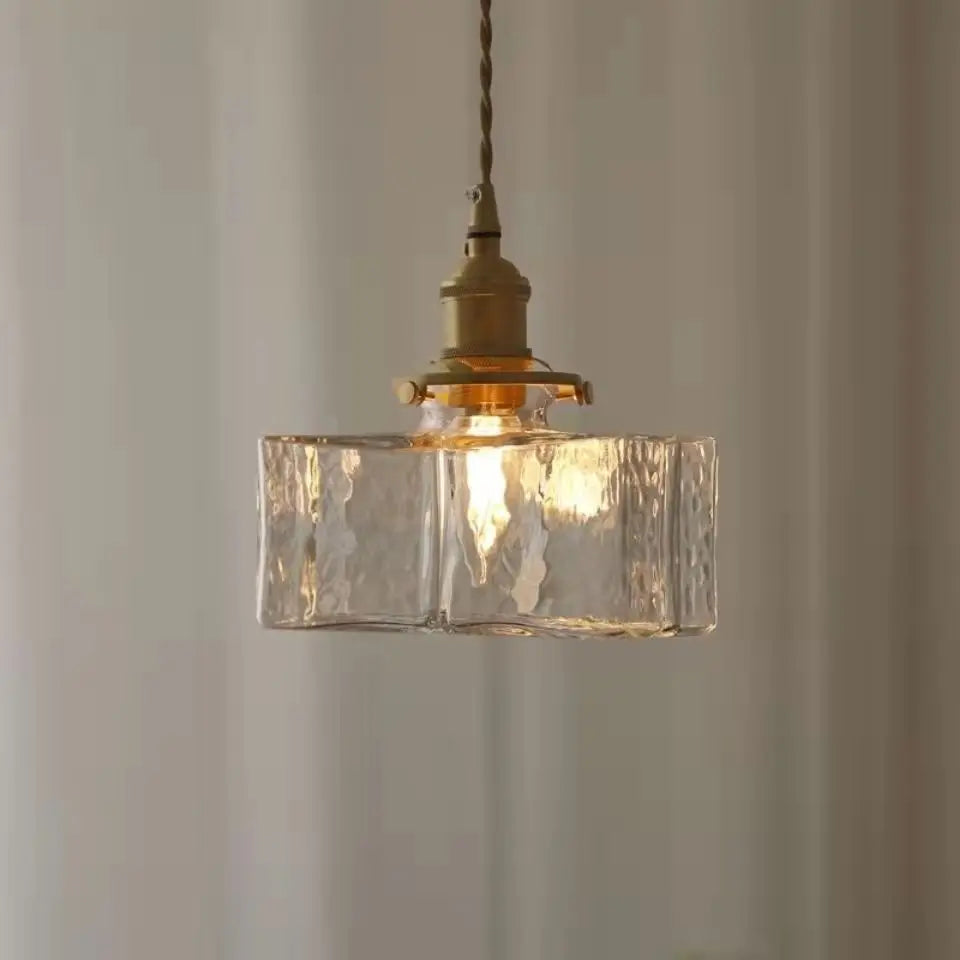 HarmonyHue Vintage Glas Pendelleuchte für moderne Wohnungen | Lersk