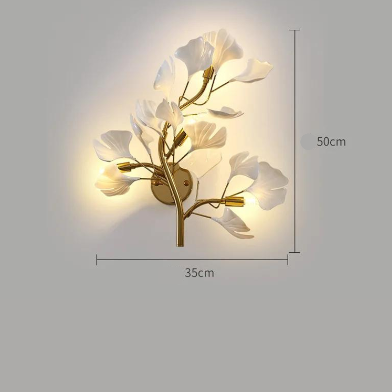 Marisol | Jasmine Leaf Wall Sconce | Lersk
