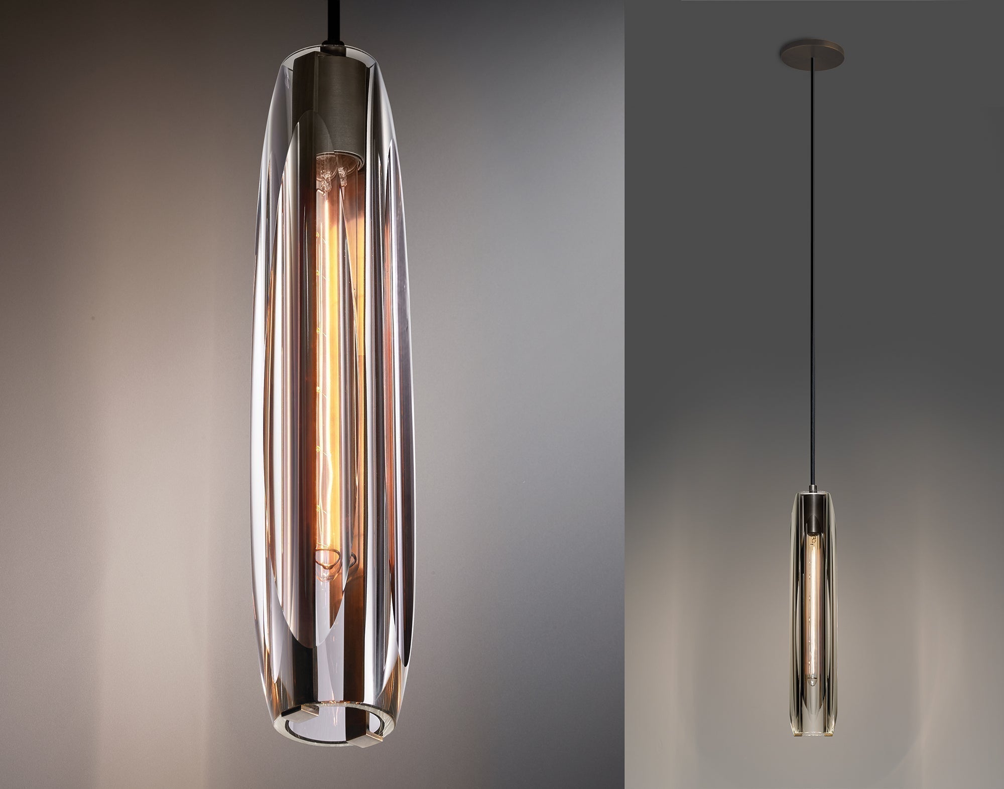 Asterra Premium Full Copper K9 Crystal LED Pendant Lights | Lersk