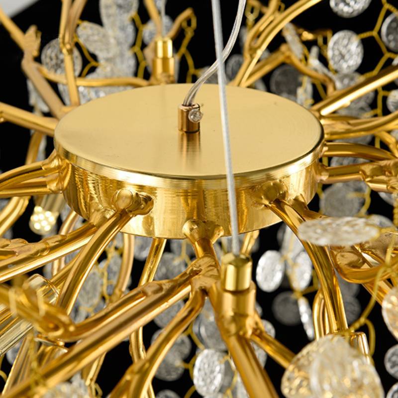 Luxury Crystal Pendant Chandelier For Modern Living Room Lighting | Lersk