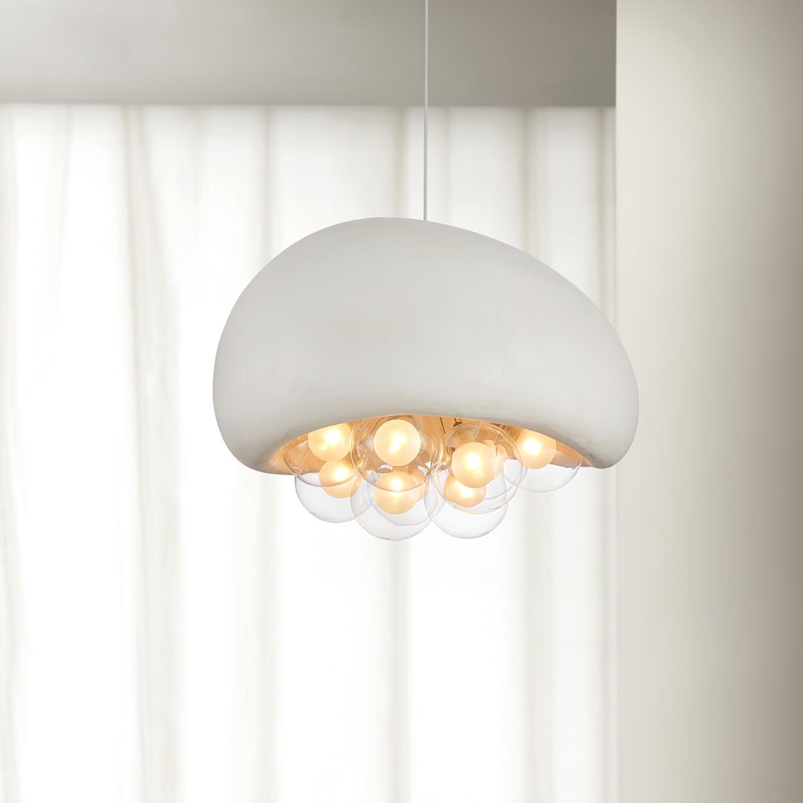 LuminaBubbles Hanging Lamp with Bubble Sphere Design | Lersk