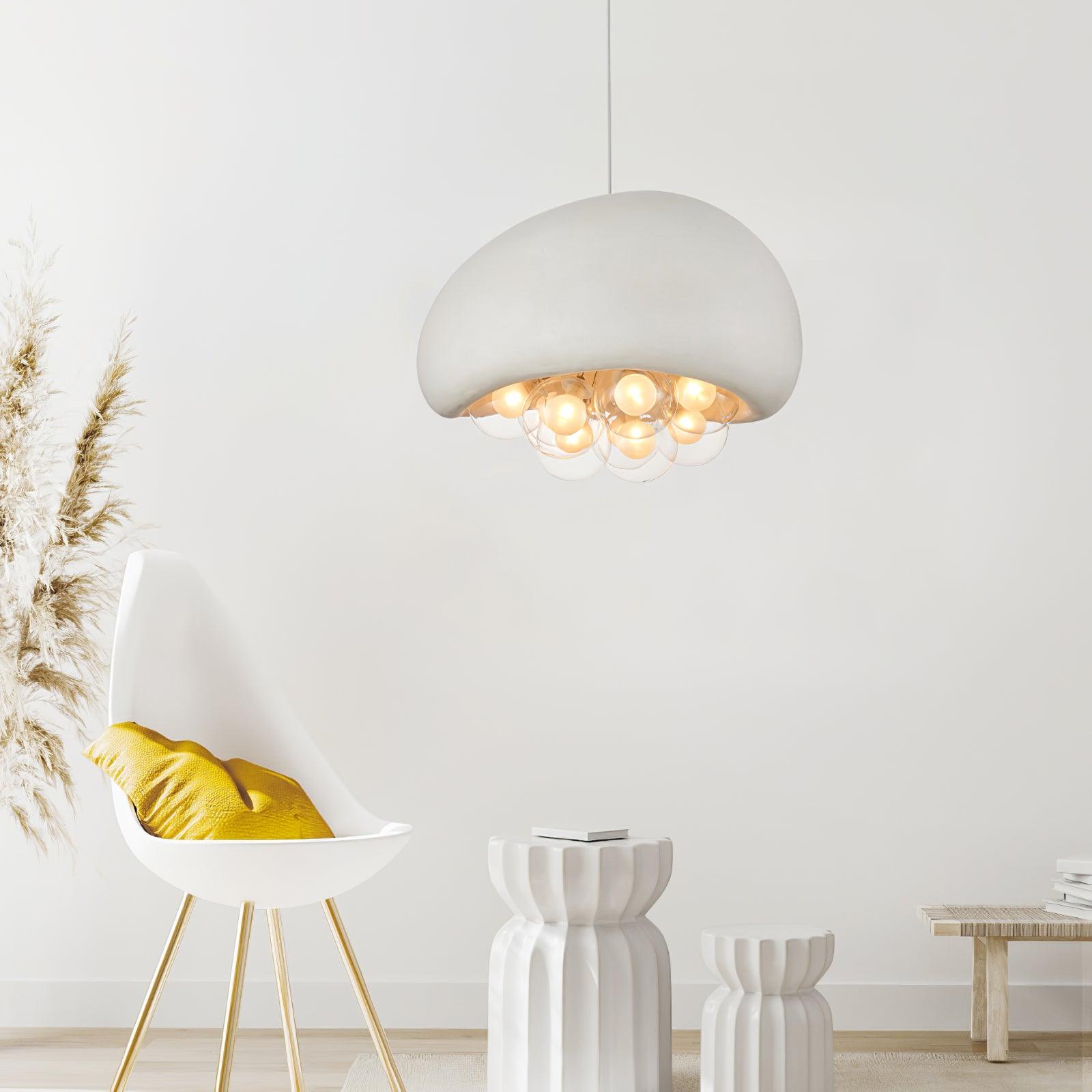 LuminaBubbles Hanging Lamp with Bubble Sphere Design | Lersk