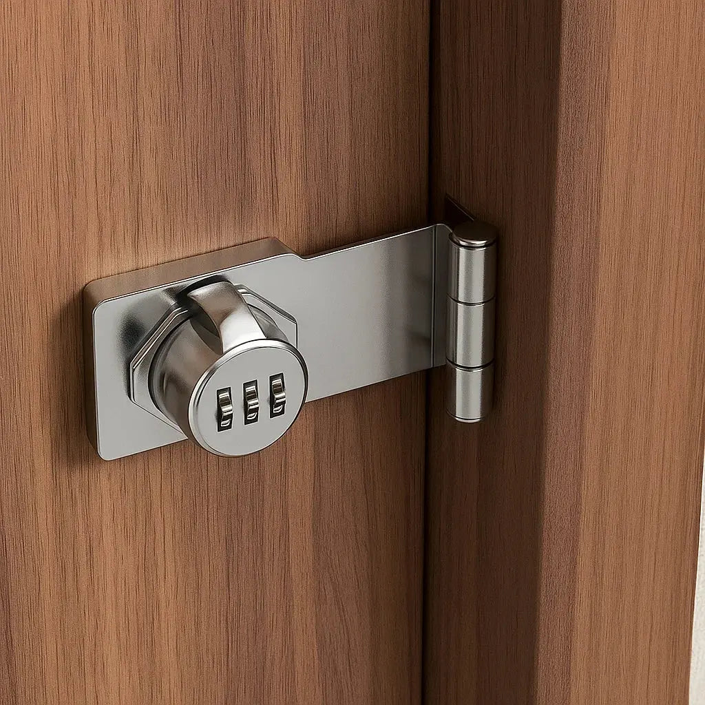 Zinc Alloy Combination Lock With 1000 Codes, Keyless Door Lock For Cabinets And Doors | Lersk