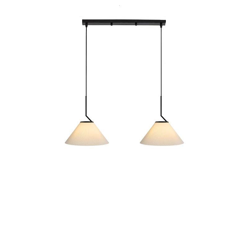 Caelara Soft Pleated Ceiling Pendant Light In Cream | Lersk