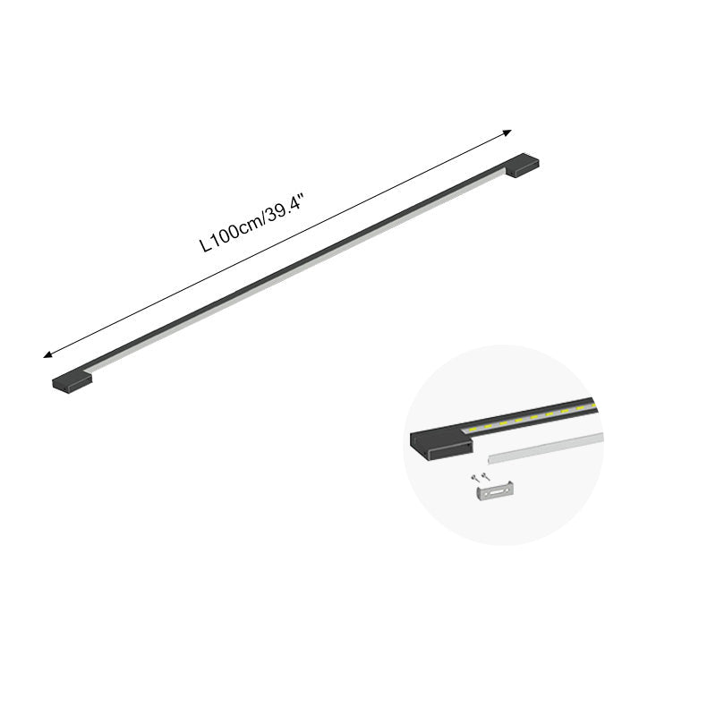 Aplique de pared lineal largo para escalera | Lersk