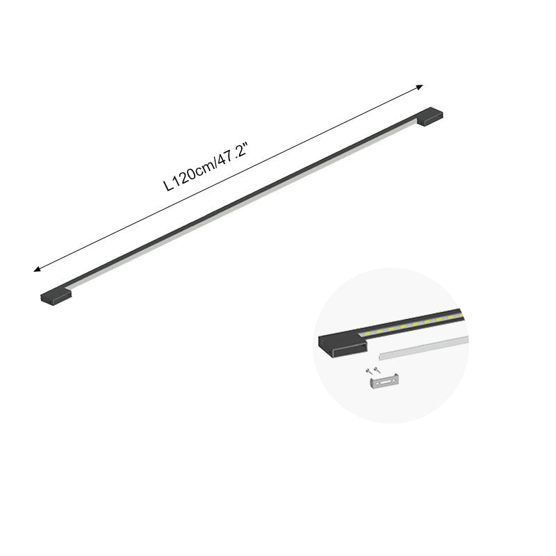 Aplique de pared lineal largo para escalera | Lersk
