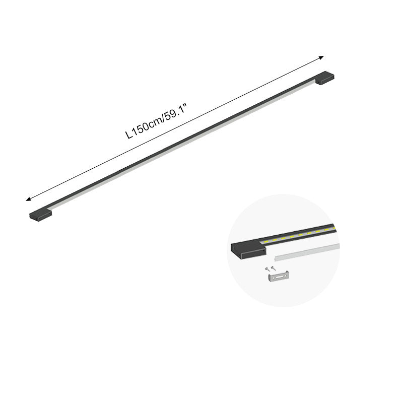 Aplique de pared lineal largo para escalera | Lersk