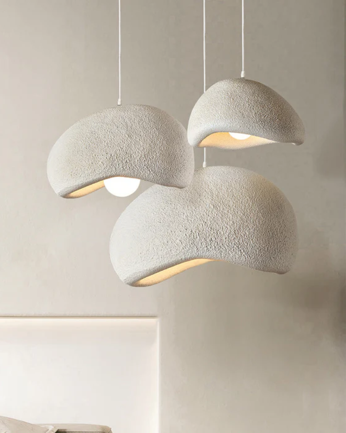 Domeform Pendel Lys Moderne Skulpturel Loftlampe | Lersk