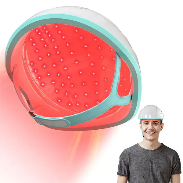 Dual-Light LED Hair Care Cap with Red & Blue Light for Scalp & Hair Wellness | Lersk