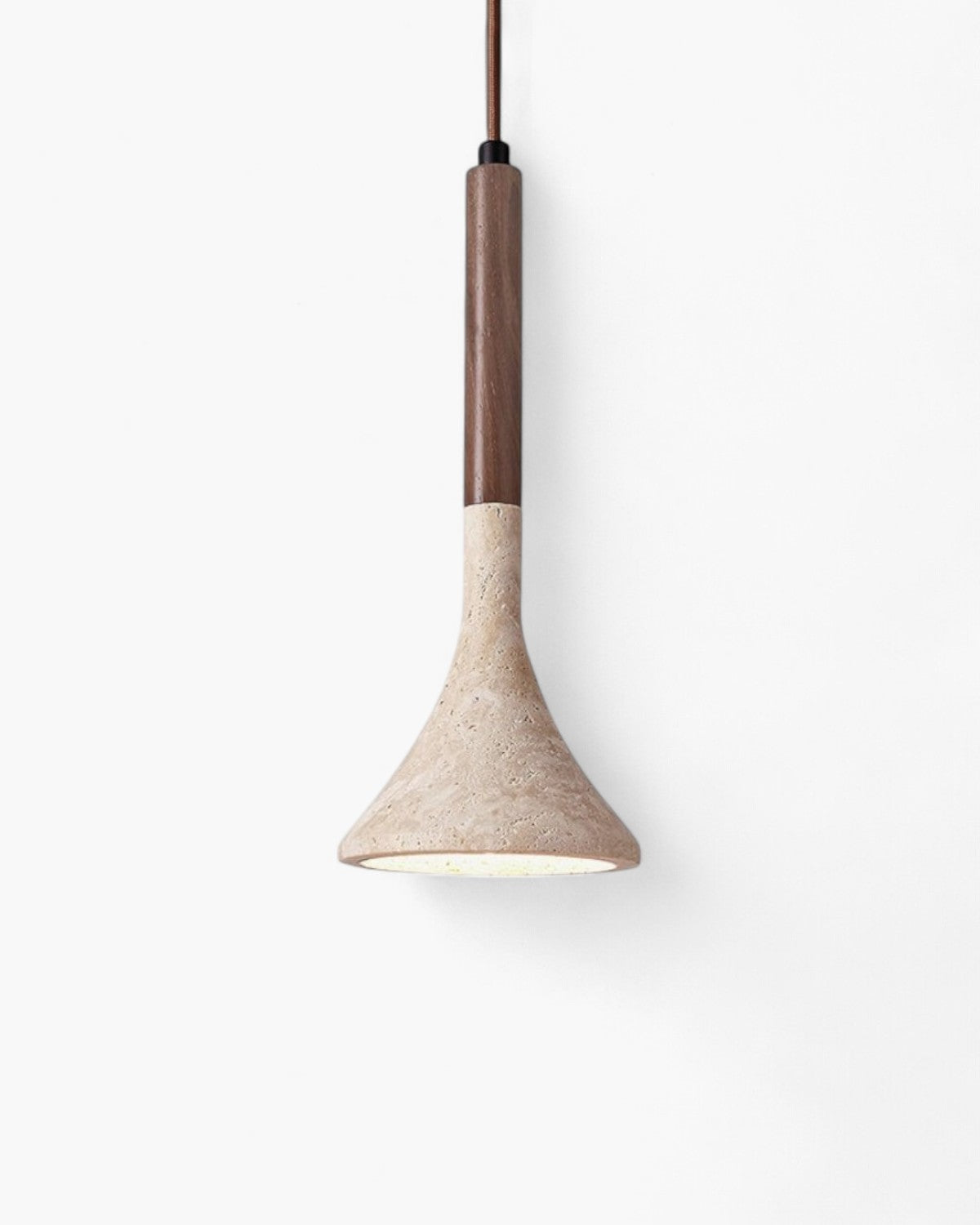 Ardena Natural Wood Pendant Ceiling Light Minimalist | Lersk