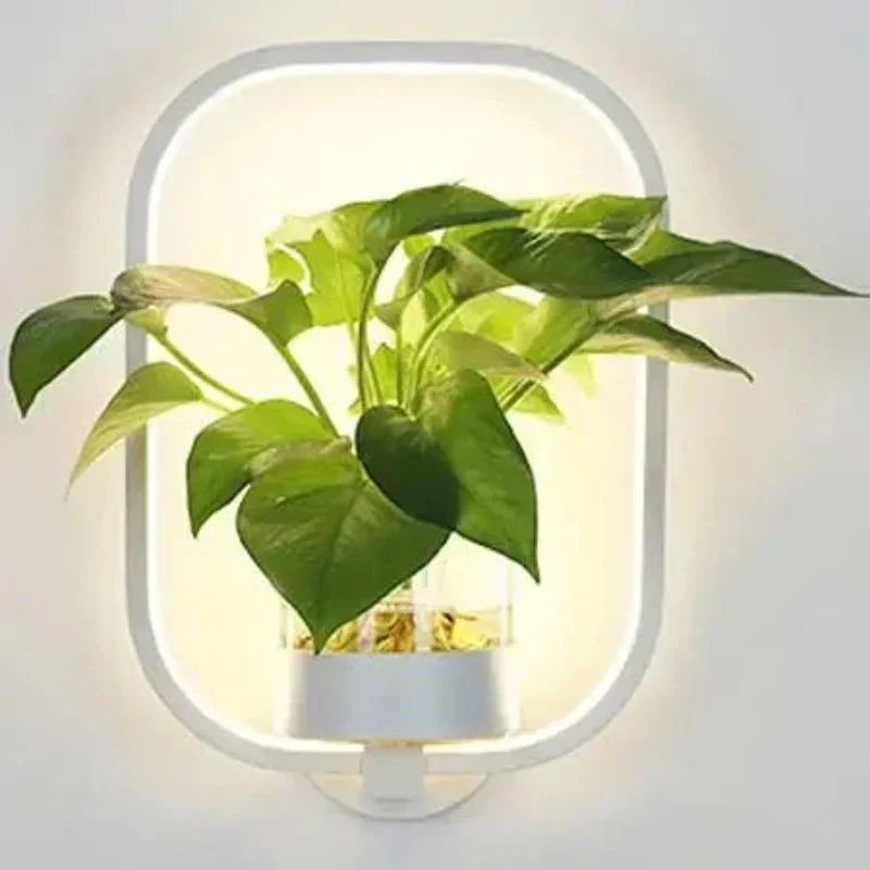 Væglampe med dobbelt lys til planter til moderne hjem | Lersk