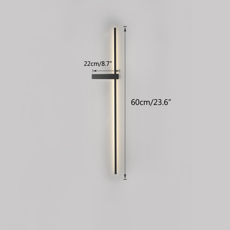 Aplique de pared lineal largo para exteriores | Lersk