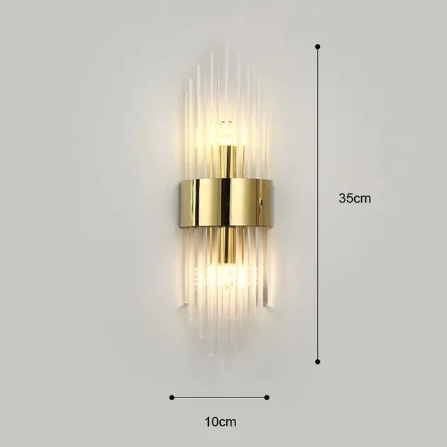 MajestyShine Luxurious Wall Light For Elegant Interiors | Lersk
