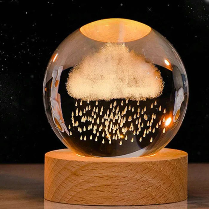 Celestialglow 3D vesmírná světelná koule s realistickými planetárními scénami pro milovníky hvězd | Lersk