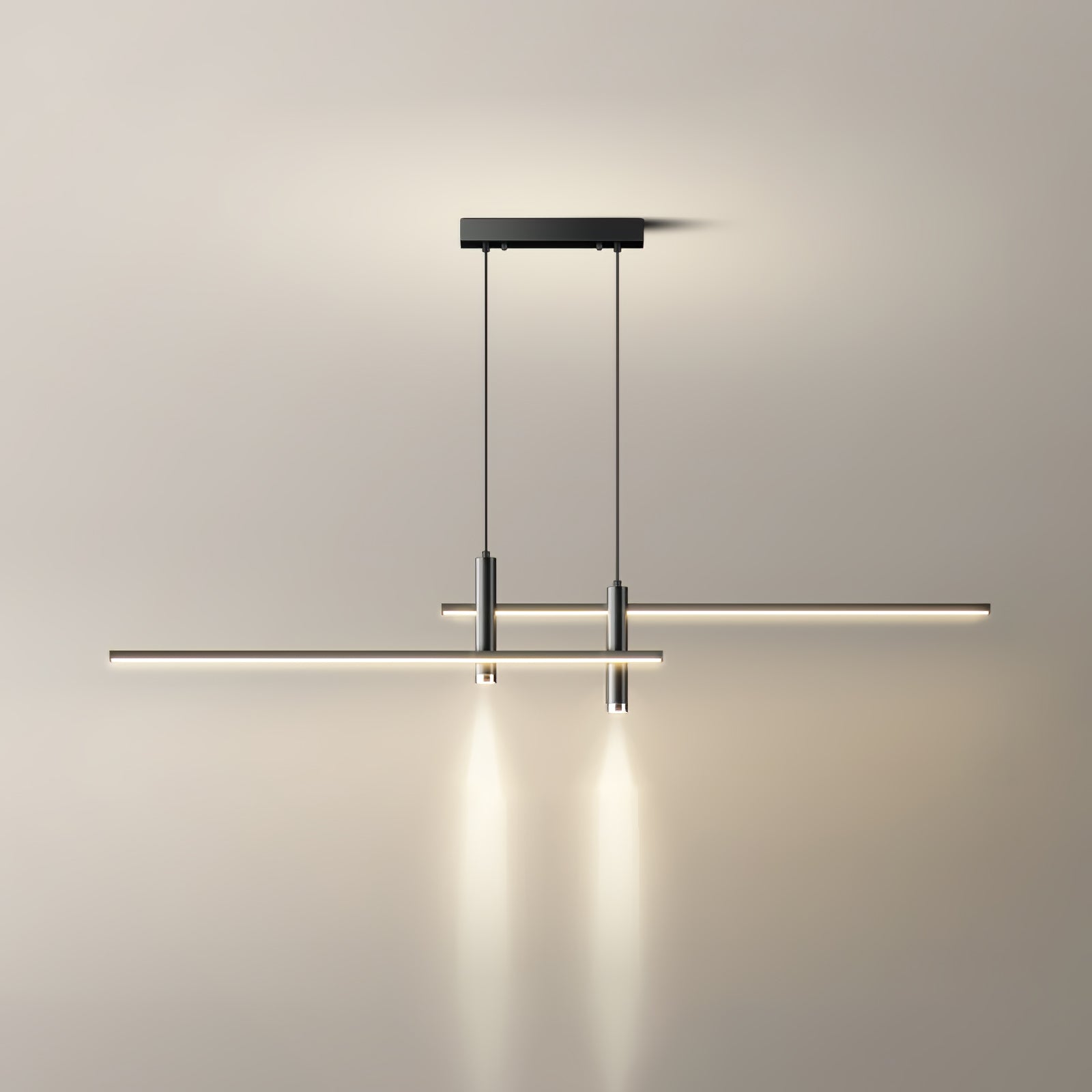 Nexa Linear Pendant Light for Modern Dining Room Lighting | Lersk