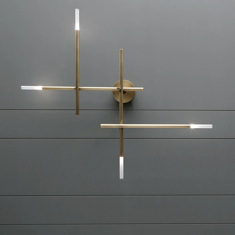 AstraCopper Elegante Moderne LED-Wandleuchte | Lersk