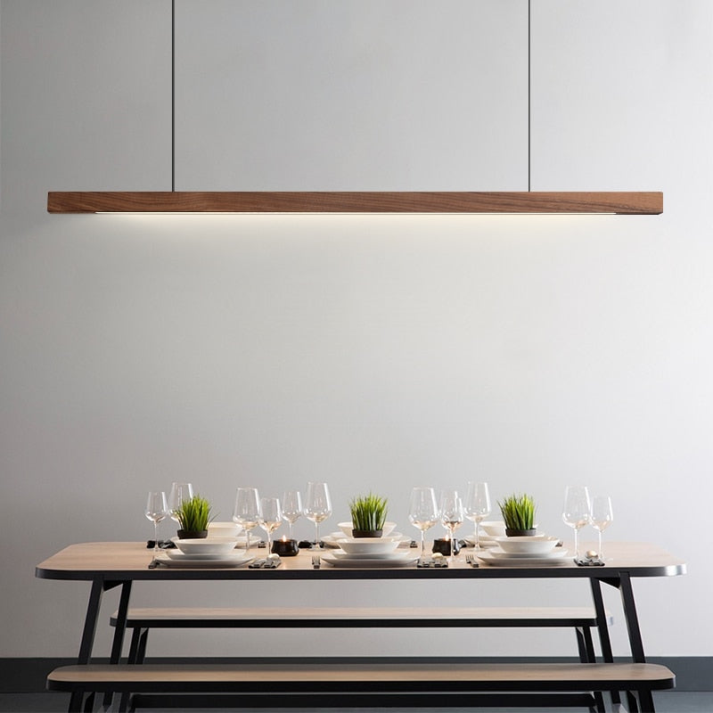 Nowoczesna regulowana lampa wisząca LED do kuchni NovaLume | Lersk