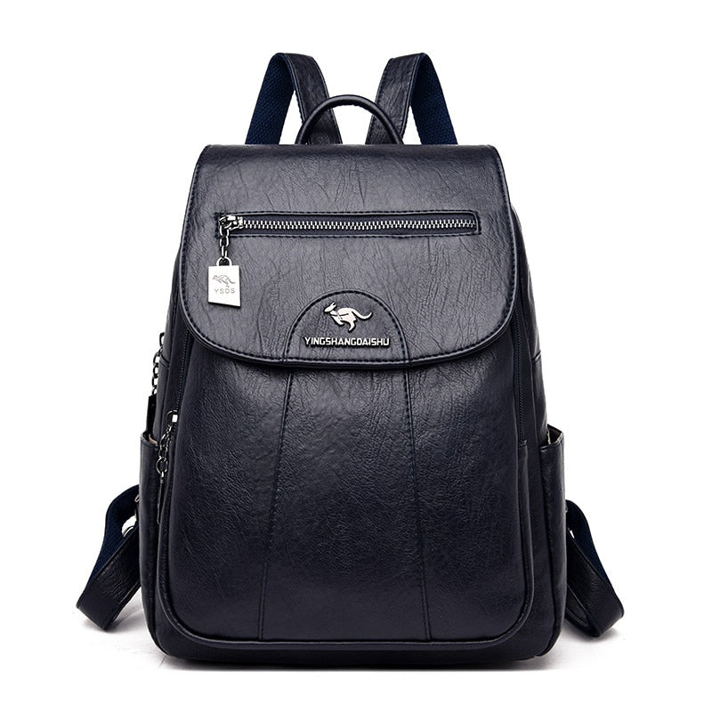 Zaino in pelle quotidiano Aurelia Premium per donna | Lersk