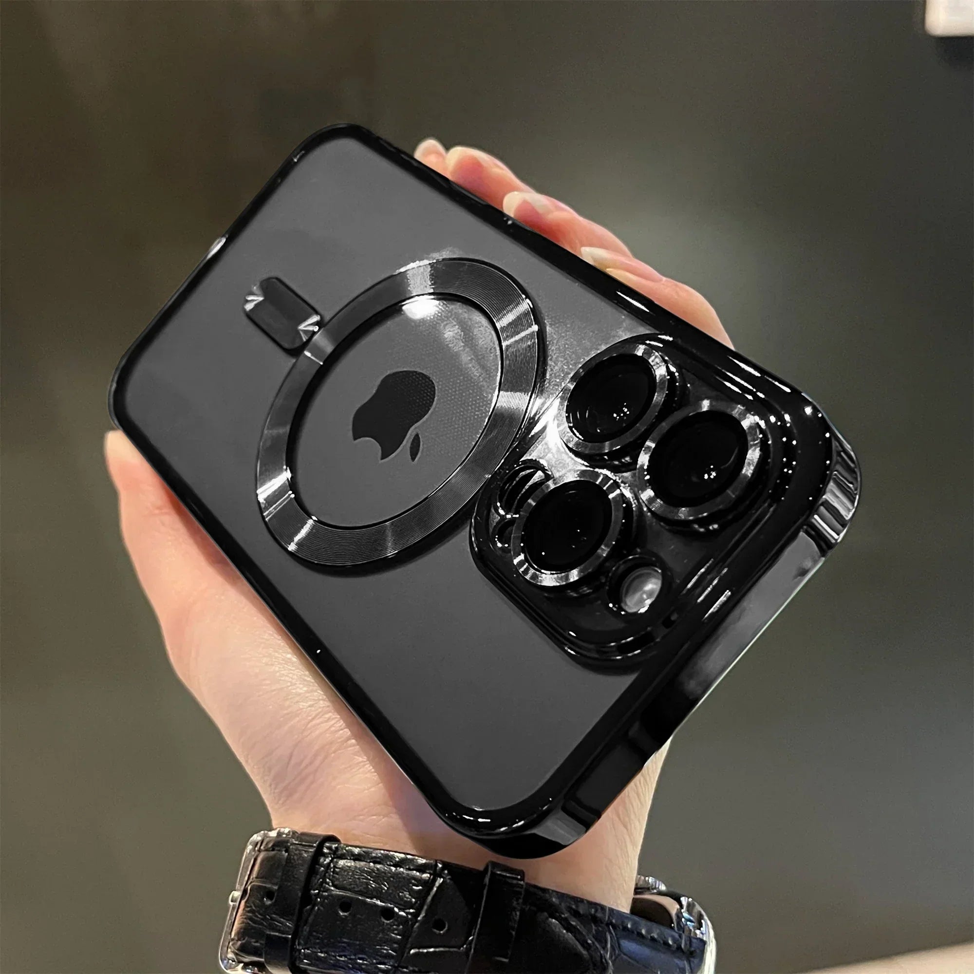 Klare weiche magnetische Hülle mit Beschichtung für iPhone, klare weiche magnetische beschichtete Hülle für iPhone | Lersk