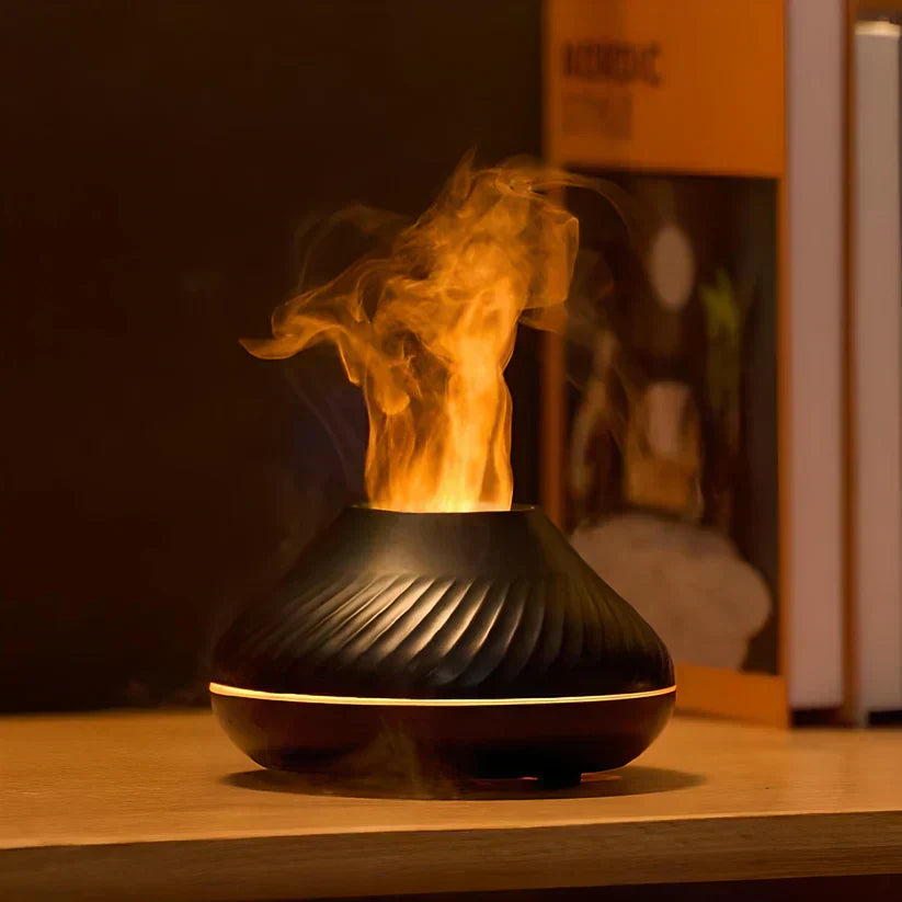 Lumomist Aromatherapy Diffuser Calm Mist With Gentle Flame For Home Wellness | Lersk