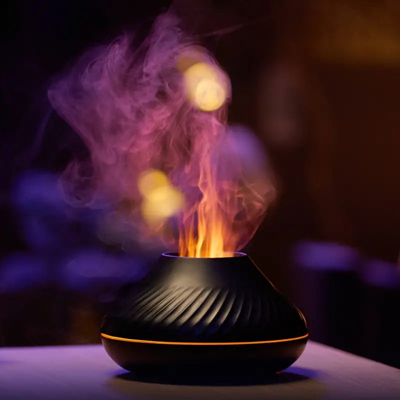 Lumomist Aromatherapy Diffuser Calm Mist With Gentle Flame For Home Wellness | Lersk